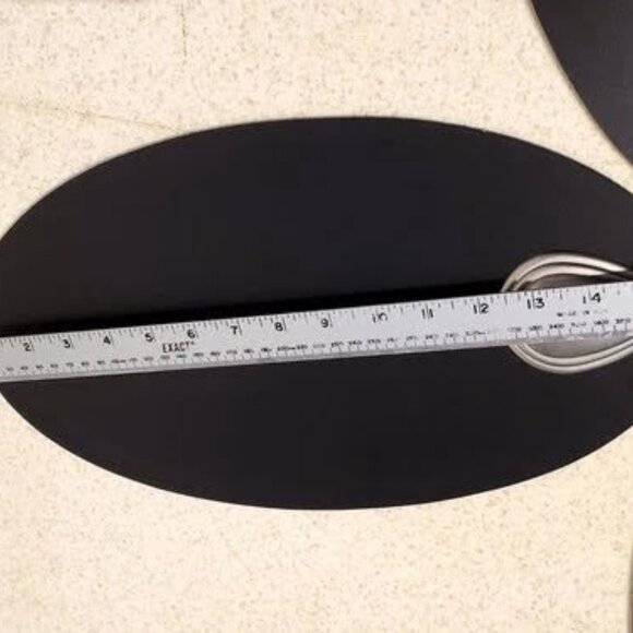 4 PC BLACK Ceiling Light Fan Blades Set - Face Lift Your Old Fan - MINT - Picture 2 of 4